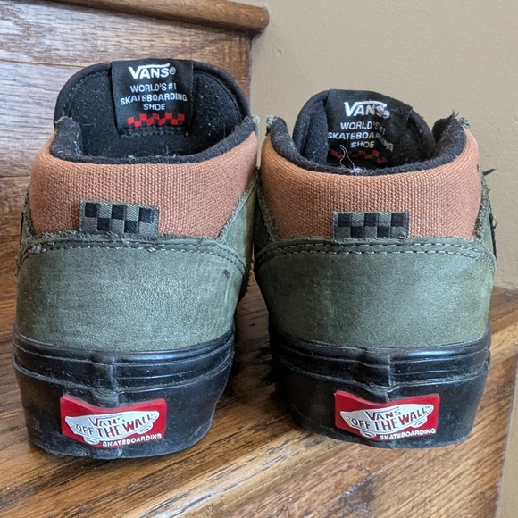 Vans Skate shoe Half Cab - Beef/Broccoli Size 4.5 - Picture 12 of 15